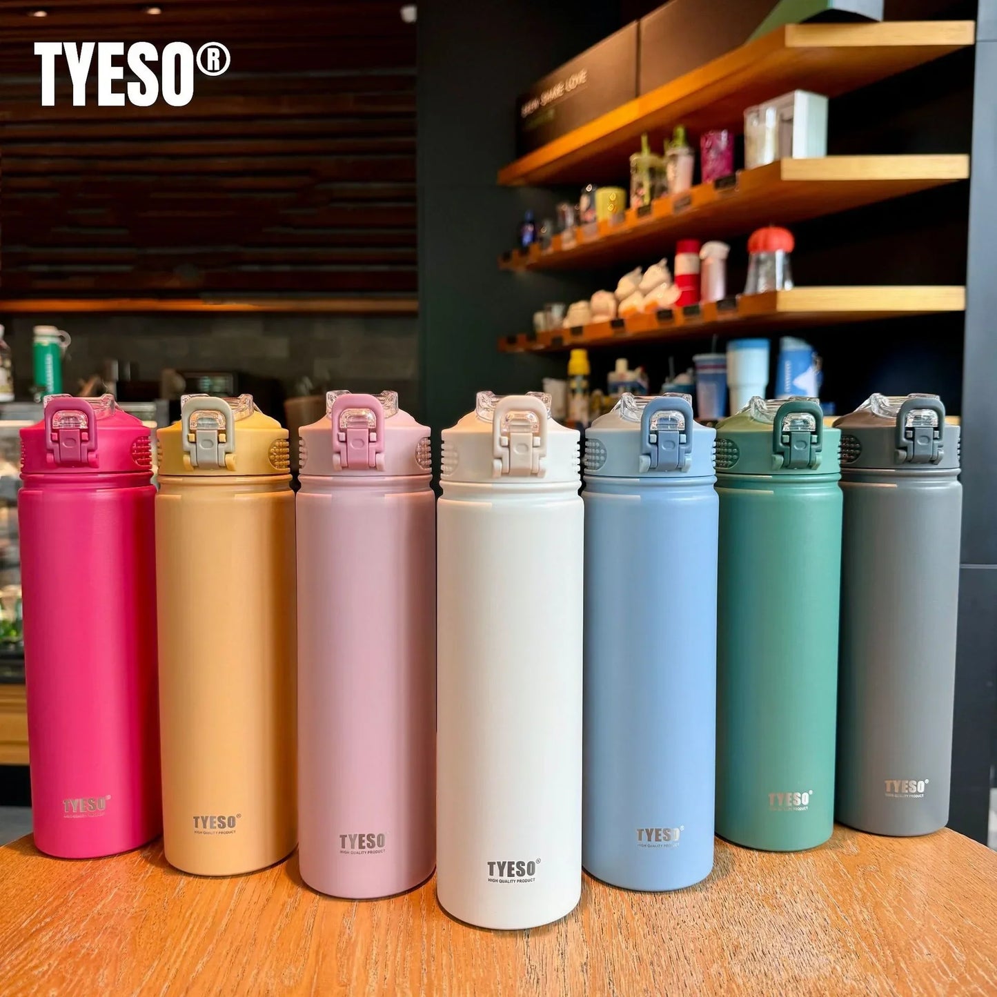 TYESO water Bottle: Keeps Drinks
