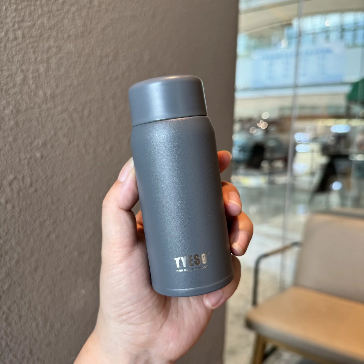 TYESO Small Stainless Water Bottle
