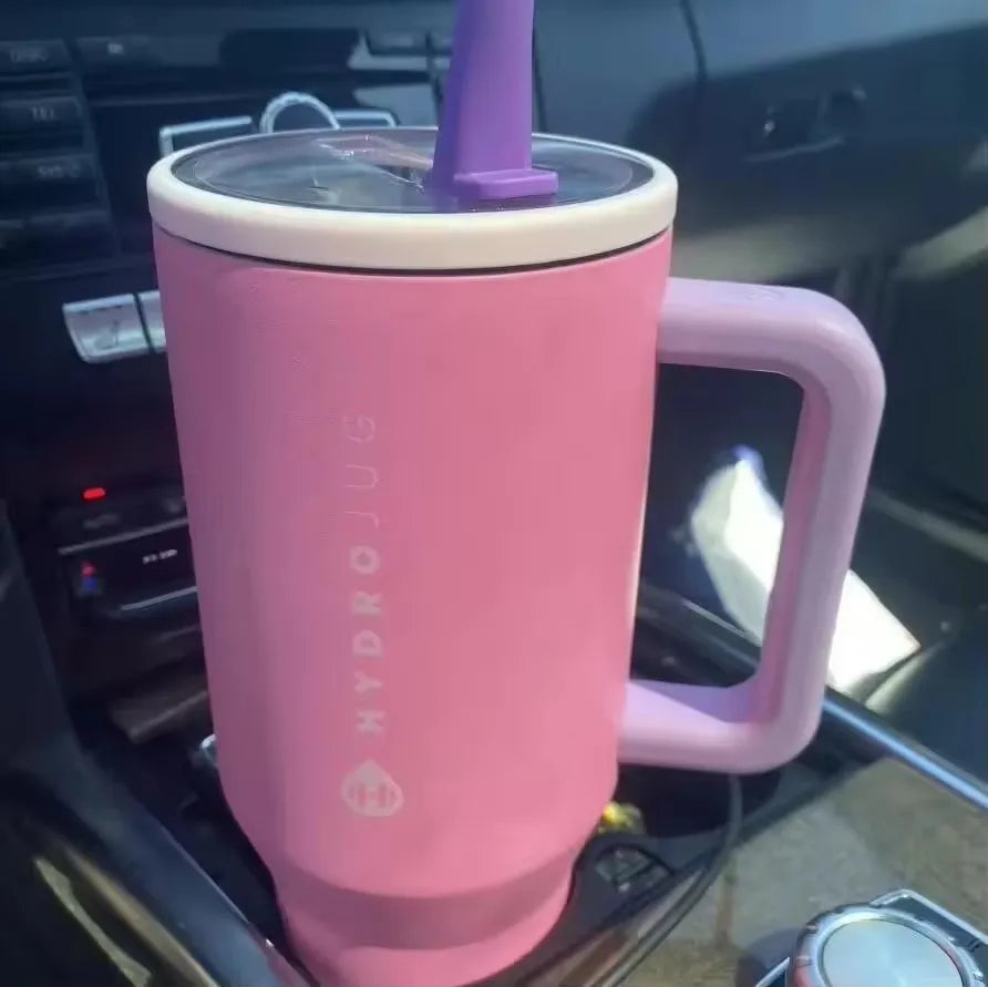 HydroJug 40 OZ Tumbler - Black Leopard