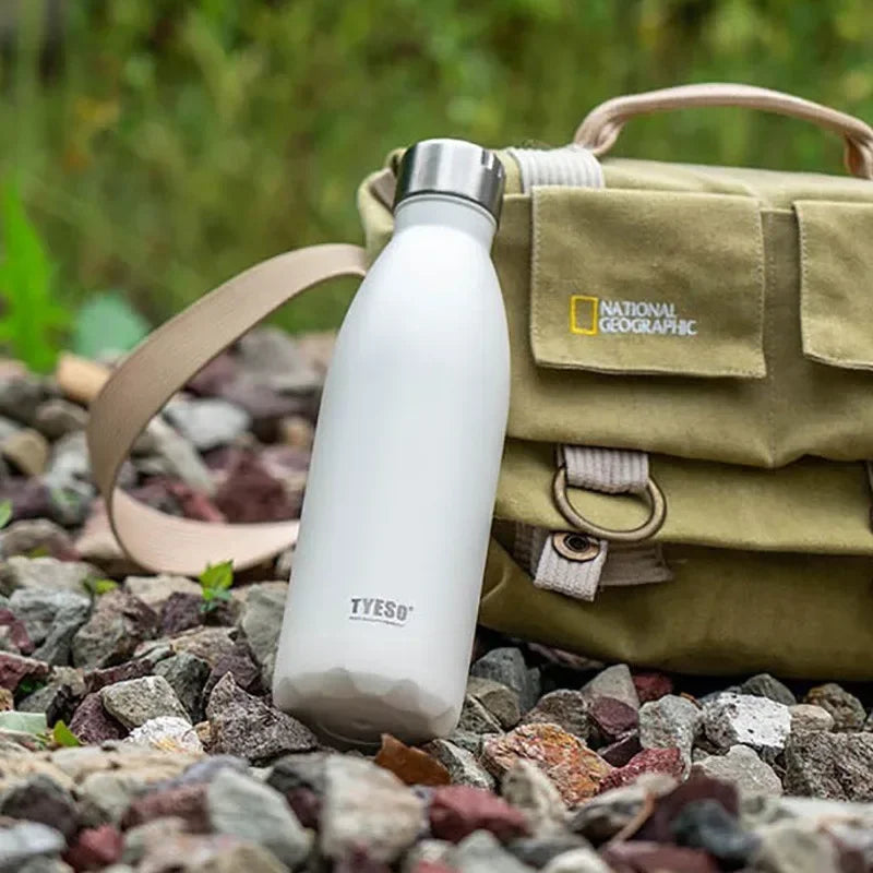 Tyeso High-Capacity Steel Bottle