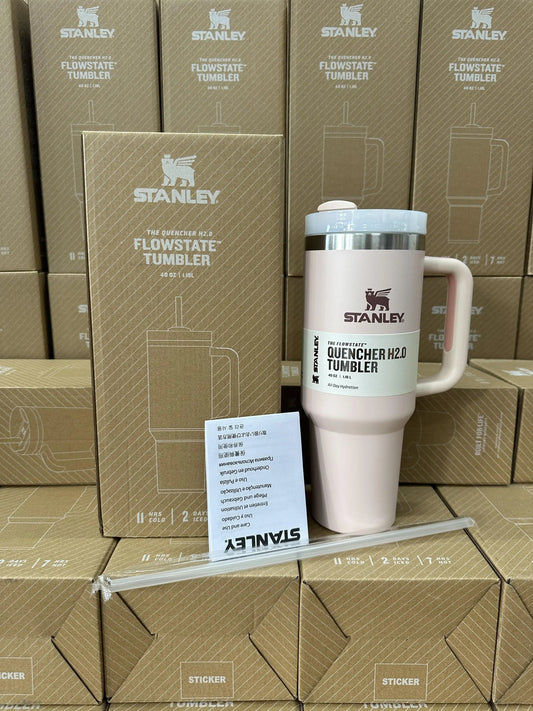 Stanley 40oz Adventure Quencher Travel Tumbler PINK